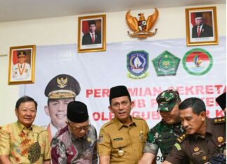 Gubernur Ansar Resmikan Sekretariat FKUB, Dan Mengajak Merawat Kerukunan Beragama