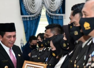 Gubernur Kepri Hadiri HUT Bhayangkara ke-76, Harapannya Kepri Semakin Kondusif