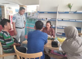 SINERGITAS JASA RAHARJA BERSAMA TIM PEMBINA SAMSAT KEPRI BUKA FASILITAS PENGOBATAN DAN PENGECEKAN DARAH DALAM RANGKA PROGRAM PEMUTIHAN PAJAK KENDARAAN