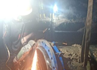 Penyambungan Pipa Depan Kongkow Telah Selesai, Air Akan Kembali Normal Secara Bertahap