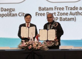 BP Batam dan Daegu Korea Selatan Jalin Kerjasama Pengelolaan Air