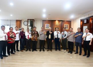 KAPOLDA KEPRI TERIMA AUDIENSI DARI BADAN KERJASAMA ANTAR GEREJA (BKAG) KOTA BATAM