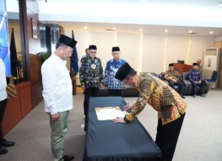 Muhammad Rudi Lantik Direktur Pengamanan Aset BP Batam