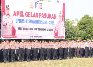 APEL GELAR PASUKAN OPS KESELAMATAN SELIGI 2025: POLDA KEPRI SIAP DUKUNG TERTIB BERLALU LINTAS UNTUK MEWUJUDKAN ASTA CITA