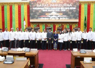 Kepala BP Batam Hadiri Rapat Paripurna DPRD Kota Batam