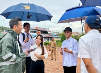 Kepala BP Batam dan Wakil Kepala BP Batam Tinjau Penataan Sungai Baloi Indah