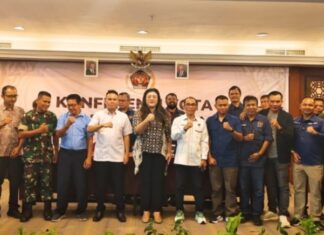 Hadiri Konferkot I PWI Batam, Ariastuti Sirait Wakili Kepala Bp Batam
