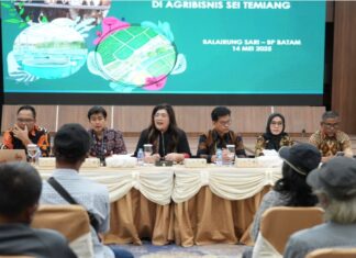 Ariastuty Gelar Silaturahmi dengan Pelaku Usaha di Kawasan Agribisnis Sei Temiang
