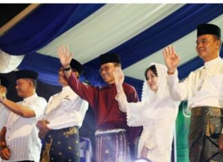 Sambut Idul Adha, Amsakar-Li Claudia Lepas Pawai Takbir dan Serukan Semangat Berkurban