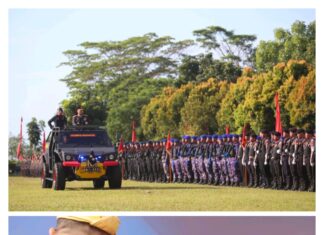 POLDA KEPRI GELAR UPACARA HARI BHAYANGKARA KE-79 TAHUN 2025: TEGASKAN KOMITMEN PELAYANAN POLRI UNTUK MASYARAKAT