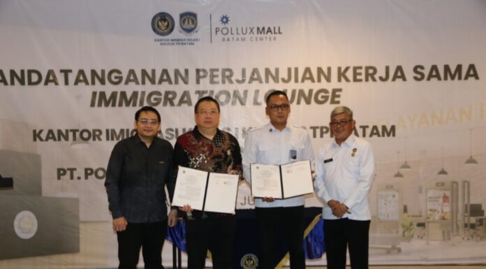 Imigrasi Batam Segera Buka Immigration Lounge di Pollux Mal Batam
