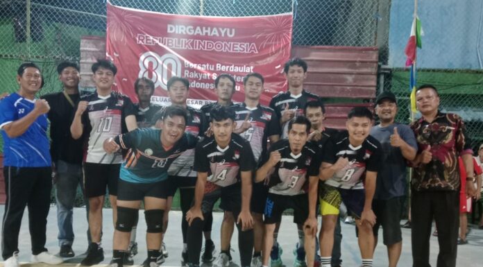 Perum Rindang Garden RW.23 Raih Juara I Turnamen Bola Voli Buliang Cup 2025