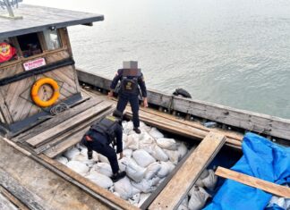 Bravo!… Bea Cukai Batam Gagalkan 20 Ton Pasir Timah Dari Perairan Natuna