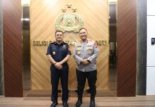 KAPOLDA KEPRI TERIMA KUNJUNGAN SILATURAHMI DIRJEN BEA DAN CUKAI