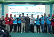 Direksi PLN Batam Tinjau Command Centre K3, Dorong Digitalisasi Pengawasan Keselamatan Kerja