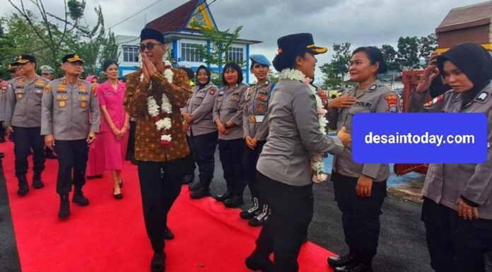 Acara Perpisahan Kapolres Bintan, AKBP Yunita Stevani Resmi Bertugas ke Karimun