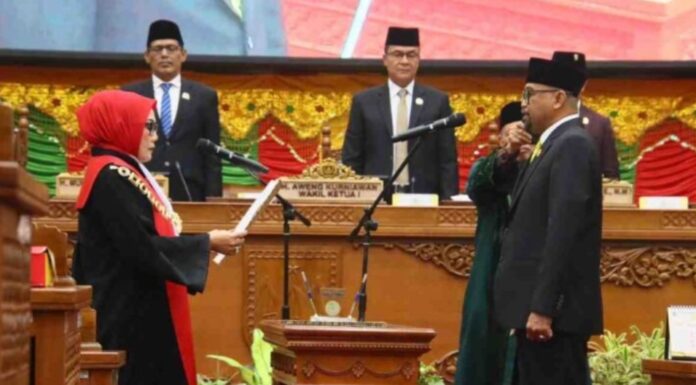 Muhammad Yunus Muda Resmi Jabat Wakil Ketua III DPRD Kota Batam.