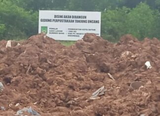 Material Timbunan Gedung Perpustakaan CSR PT Wasco Diduga Mengandung Limbah B3