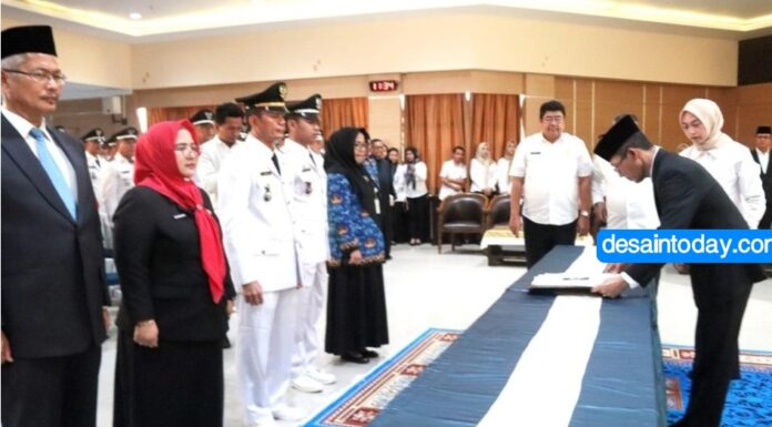 Amsakar Lantik 311 ASN, Ini Daftar Nama Pejabat Baru Pemko Batam