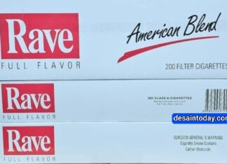 Rokok Rave American Blend Tanpa Pita Cukai Beredar di Kepri